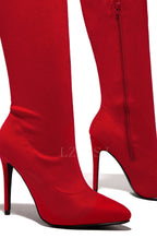 Bota Amalfi de mulher acima do joelho de salto alto MotionCare — vista 5