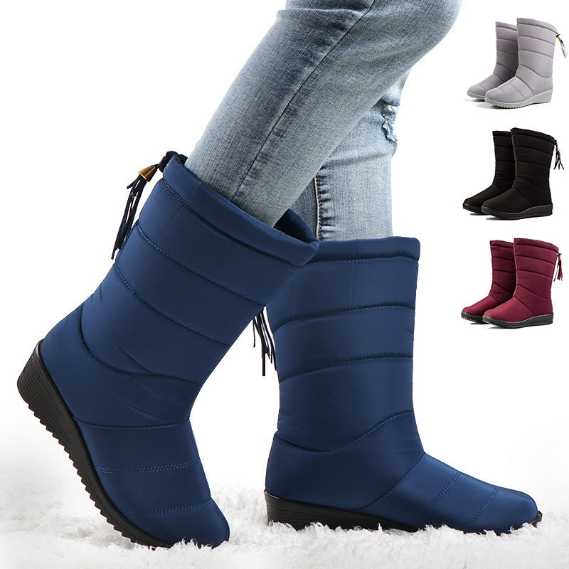 Bota de neve Zermatt de mulher impermeável com borlas MotionCare — vista 7