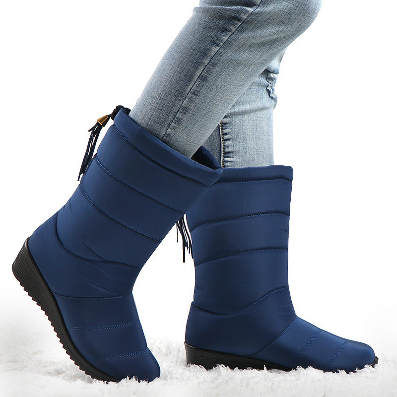 Bota de neve Zermatt de mulher impermeável com borlas MotionCare — vista 5