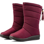 Bota de neve Zermatt de mulher impermeável com borlas MotionCare — vista 4