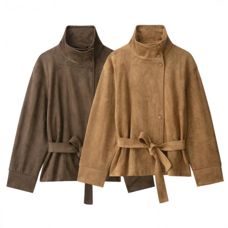 Casaco Parisienne de mulher de corte curto com fecho MotionCare