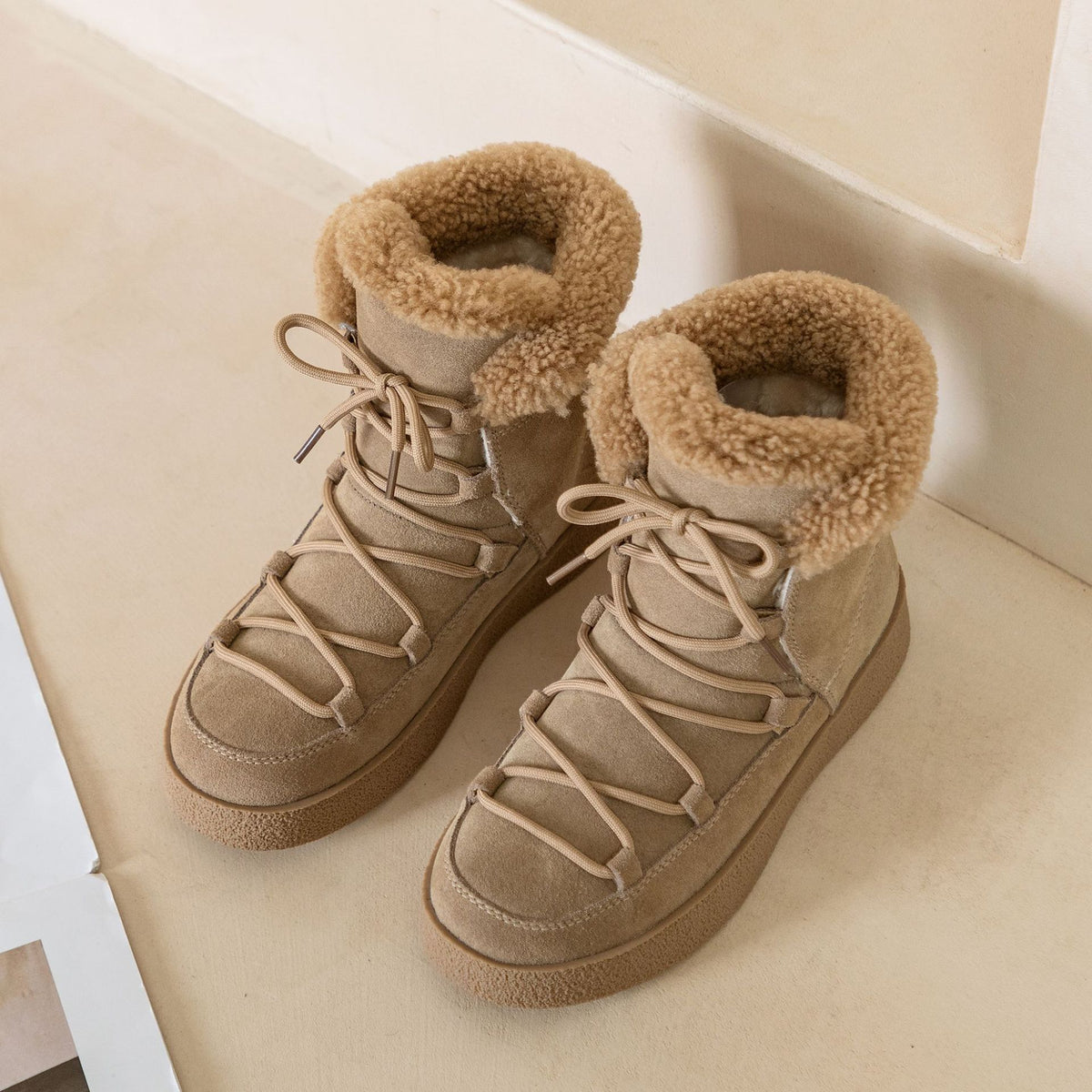 Bota Kitzbühel de mulher em nobuck de pele MotionCare — vista 7