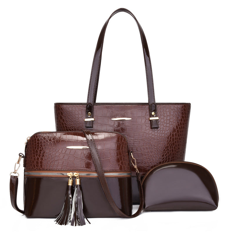 Conjunto de malas croco Milano 3 peças MotionCare — vista 5