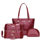 Conjunto de malas croco Milano 3 peças MotionCare — vista 4