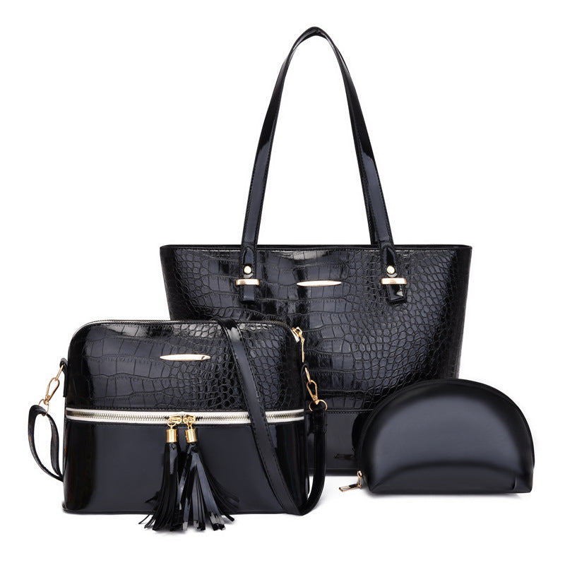 Conjunto de malas croco Milano 3 peças MotionCare — vista 3
