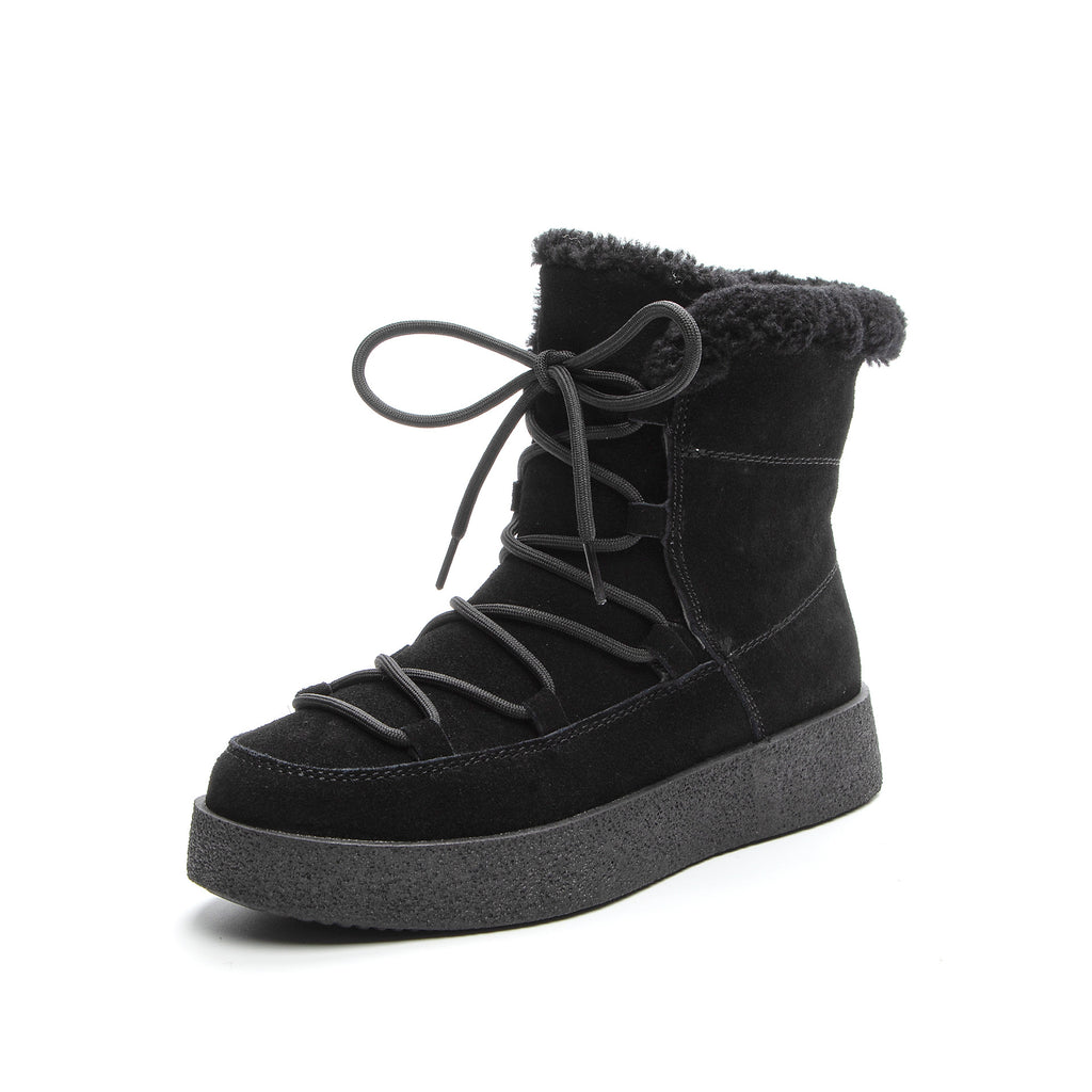 Bota Kitzbühel de mulher em nobuck de pele MotionCare — vista 2