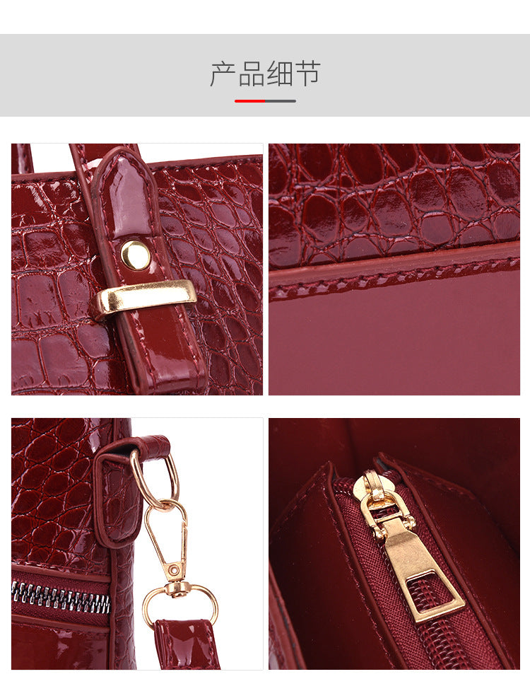 Conjunto de malas croco Milano 3 peças MotionCare — vista 14
