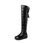 Bota Cortina de mulher acima do joelho com laço MotionCare — vista 5