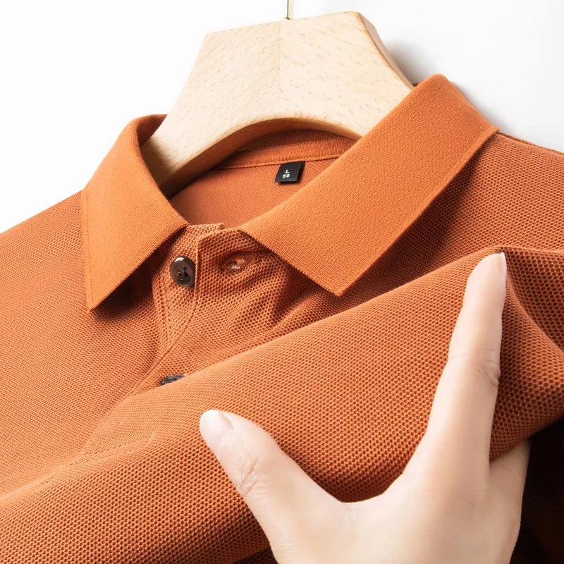 Polo Estoril de homem em algodão 100% com toque sedoso MotionCare — vista 10