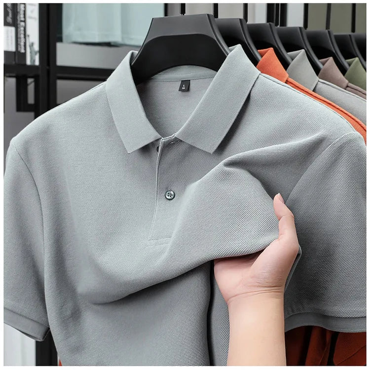 Polo Estoril de homem em algodão 100% com toque sedoso MotionCare — vista 25