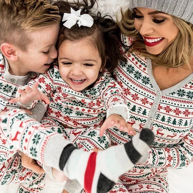 Pijama de Natal em família Rovaniemi MotionCare