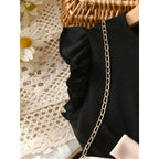 Vestido de menina Verona com corações e laço MotionCare — vista 4