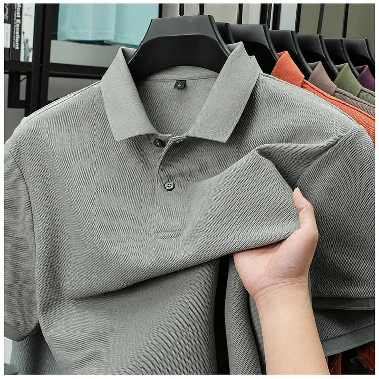 Polo Estoril de homem em algodão 100% com toque sedoso MotionCare — vista 20
