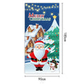 Capa decorativa de porta de Natal 185 x 90 cm MotionCare — vista 7
