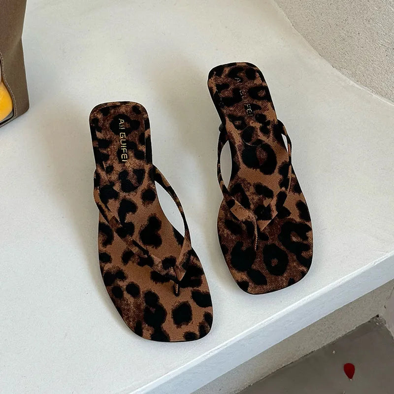 Chinelo de salto Positano de mulher com biqueira quadrada MotionCare — vista 5