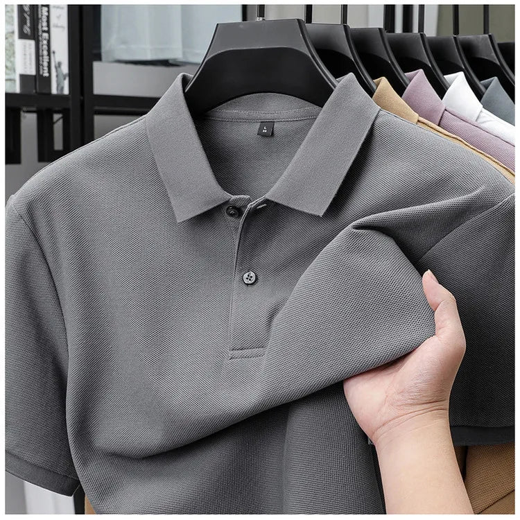 Polo Estoril de homem em algodão 100% com toque sedoso MotionCare — vista 11