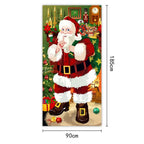 Capa decorativa de porta de Natal 185 x 90 cm MotionCare — vista 23