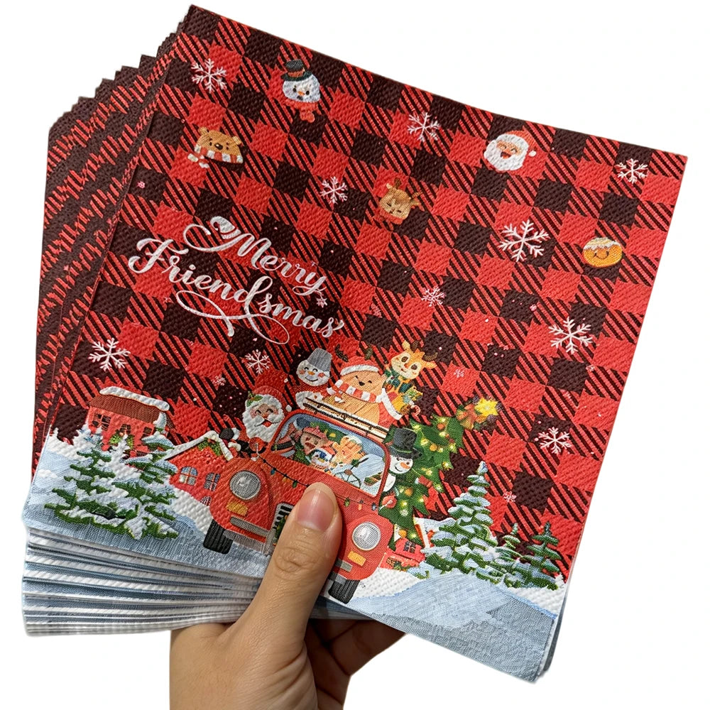 Guardanapos de Natal Noël em papel MotionCare — vista 5