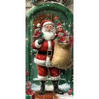 Capa decorativa de porta de Natal 185 x 90 cm MotionCare — vista 24