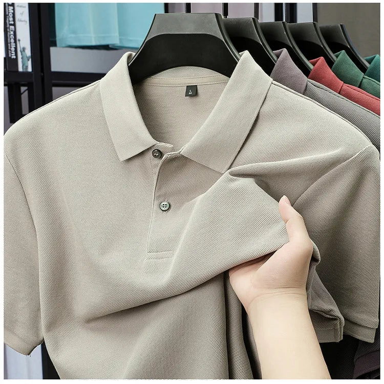 Polo Estoril de homem em algodão 100% com toque sedoso MotionCare — vista 16
