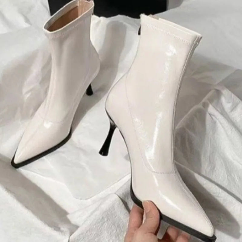 Botim stiletto Saint-Germain de mulher de biqueira fina MotionCare — vista 8