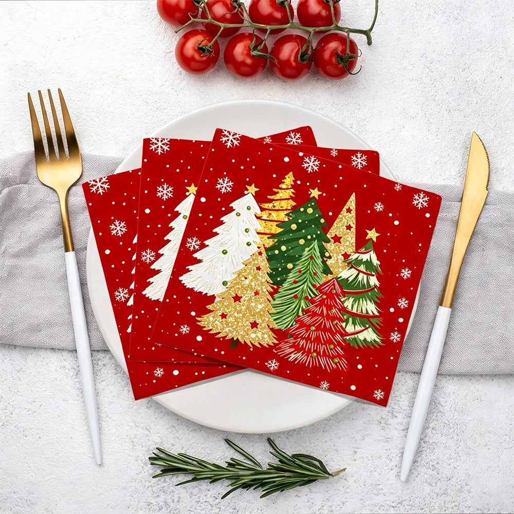 Guardanapos de Natal Noël em papel MotionCare — vista 2
