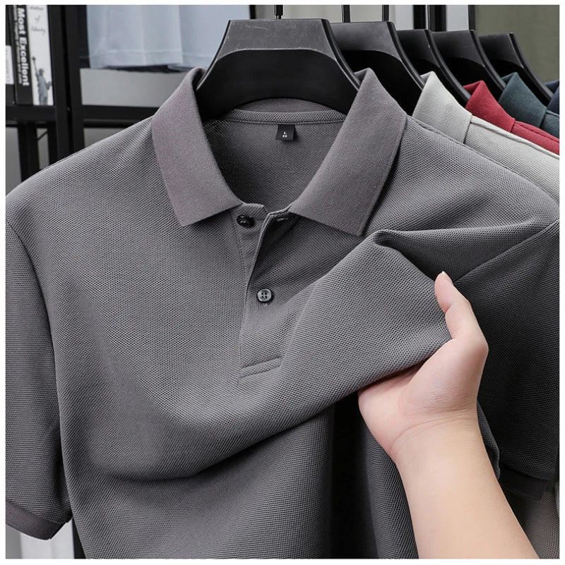 Polo Estoril de homem em algodão 100% com toque sedoso MotionCare — vista 12