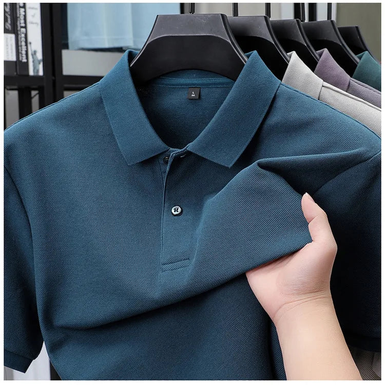 Polo Estoril de homem em algodão 100% com toque sedoso MotionCare — vista 22