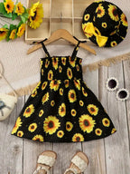 Vestido de menina Provence com girassóis MotionCare — vista 2