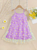 Vestido de menina Provence com girassóis MotionCare — vista 7