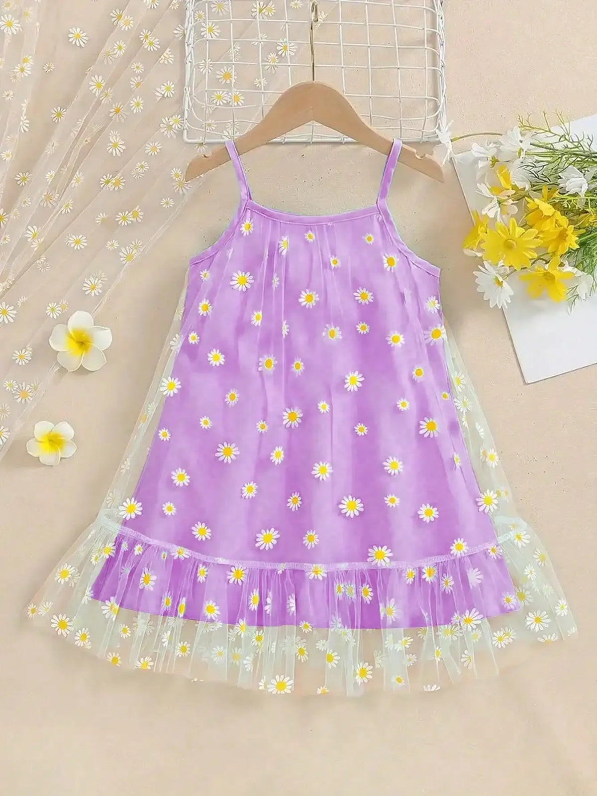 Vestido de menina Provence com girassóis MotionCare — vista 7