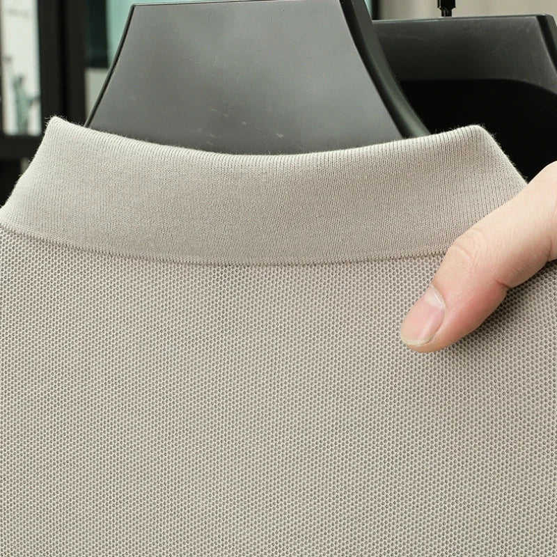 Polo Estoril de homem em algodão 100% com toque sedoso MotionCare — vista 4