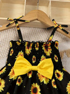 Vestido de menina Provence com girassóis MotionCare — vista 4