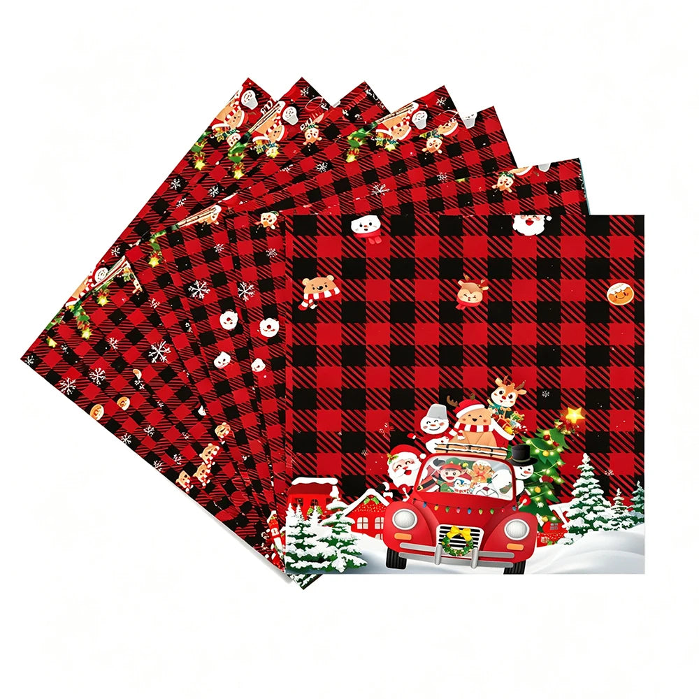 Guardanapos de Natal Noël em papel MotionCare — vista 8