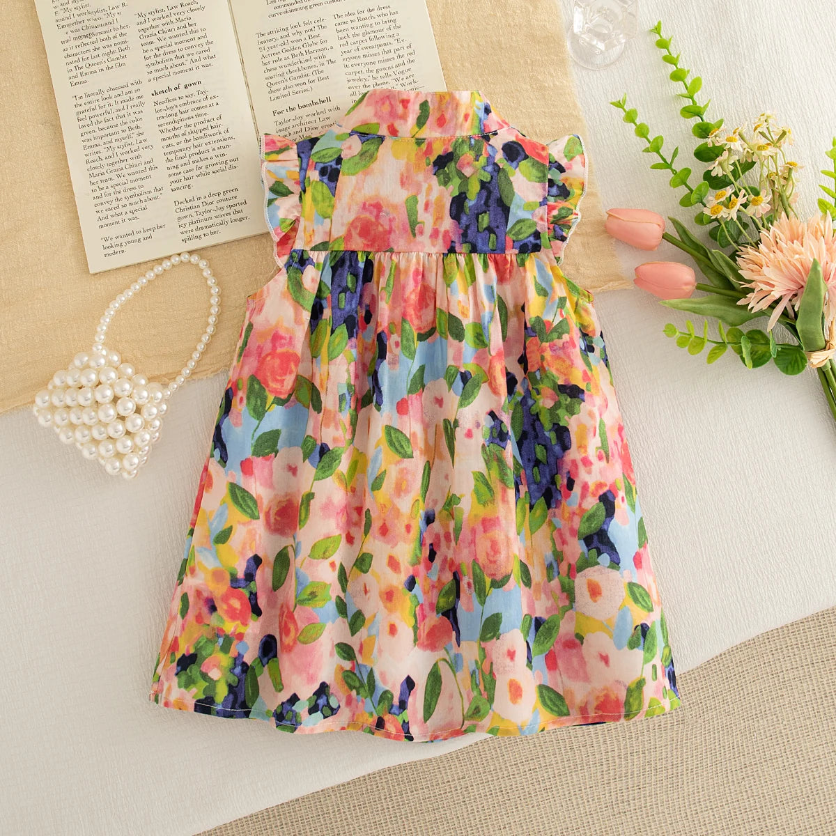 Vestido de bebé Madeira floral MotionCare — vista 3