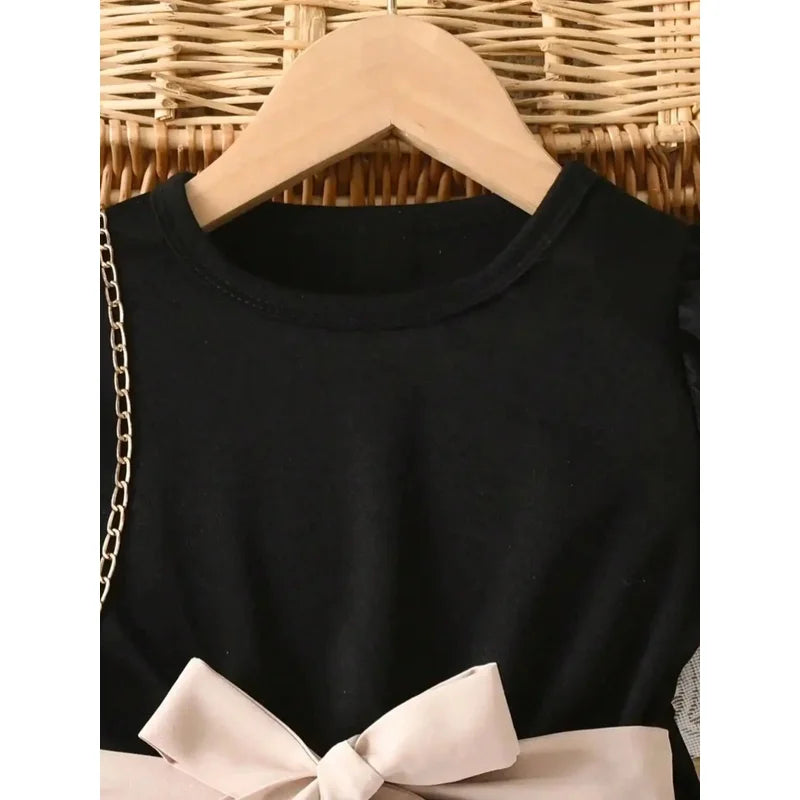 Vestido de menina Verona com corações e laço MotionCare — vista 5