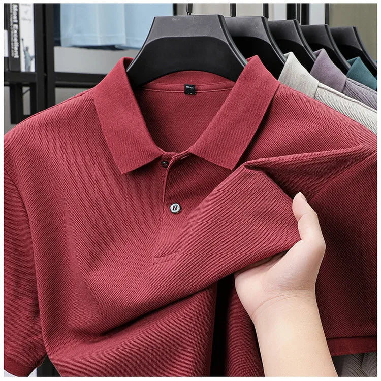 Polo Estoril de homem em algodão 100% com toque sedoso MotionCare — vista 17