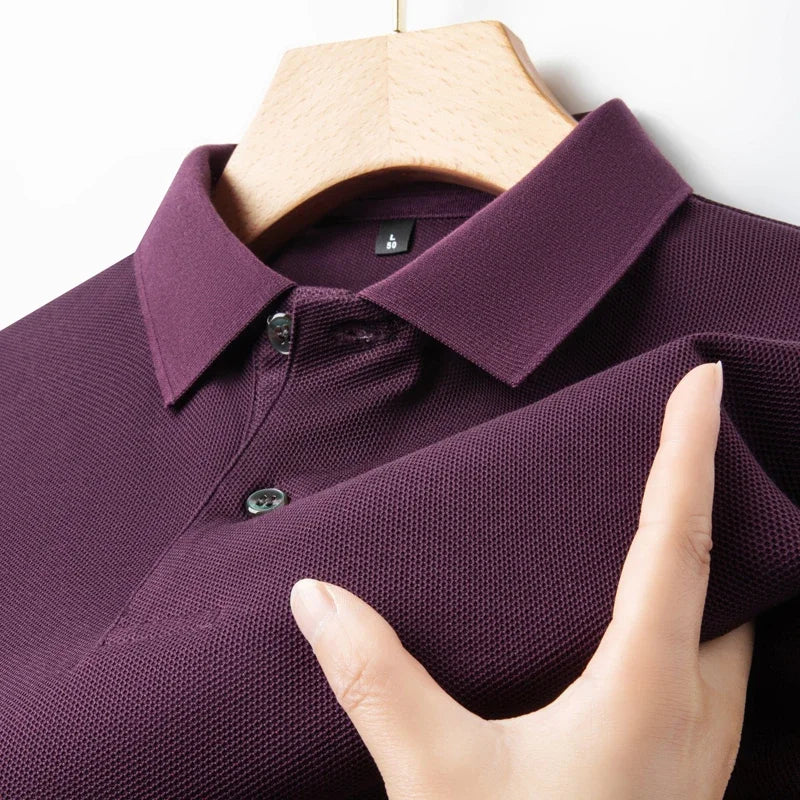 Polo Estoril de homem em algodão 100% com toque sedoso MotionCare — vista 18