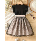 Vestido de menina Verona com corações e laço MotionCare — vista 3
