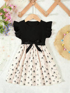 Vestido de menina Verona com corações e laço MotionCare — vista 11