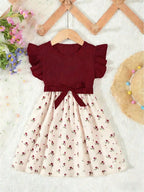 Vestido de menina Verona com corações e laço MotionCare — vista 8
