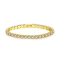 Pulseira tennis Éclat de mulher 4 mm com cristais MotionCare — vista 7